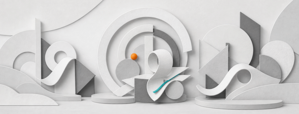 Abstract Artists and Art Creation class banner